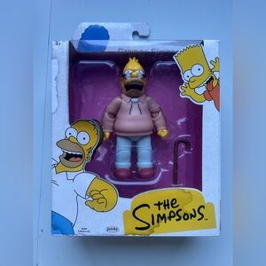 The Simpsons Wave 5 Grandpa Action Figure (Cane)